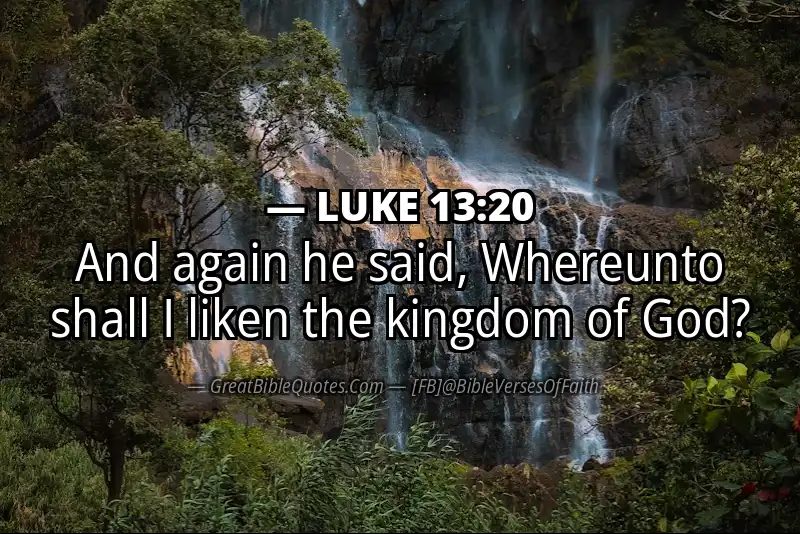LUKE 13:20 Verse
