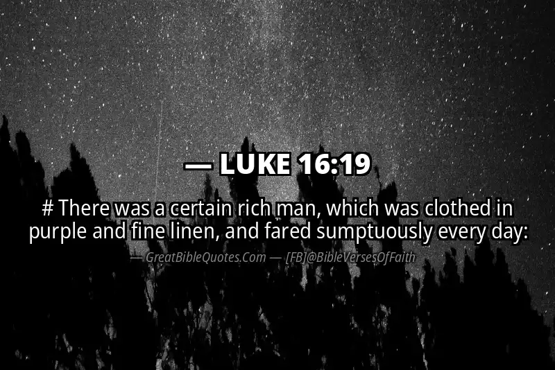 LUKE 16:19 Verse