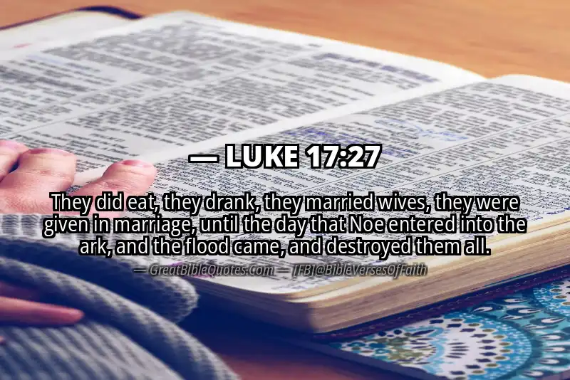 LUKE 17:27 Verse Image