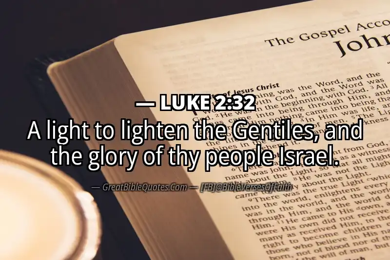 LUKE 2:32 Verse