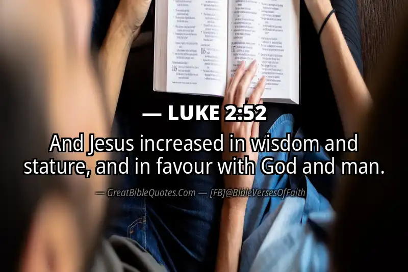 LUKE 2:52 Verse