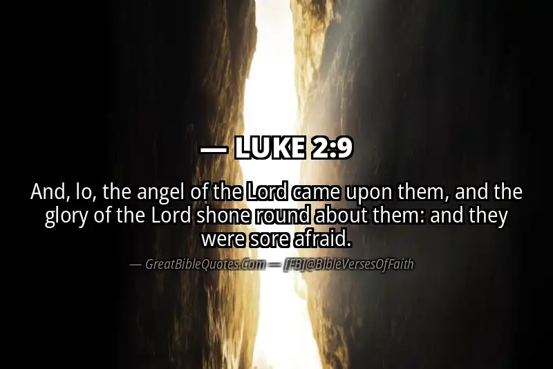 LUKE 2:9 Verse