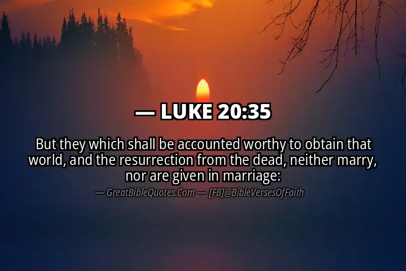 LUKE 20:35 Verse