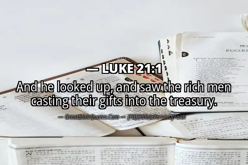 LUKE 21:1 Verse