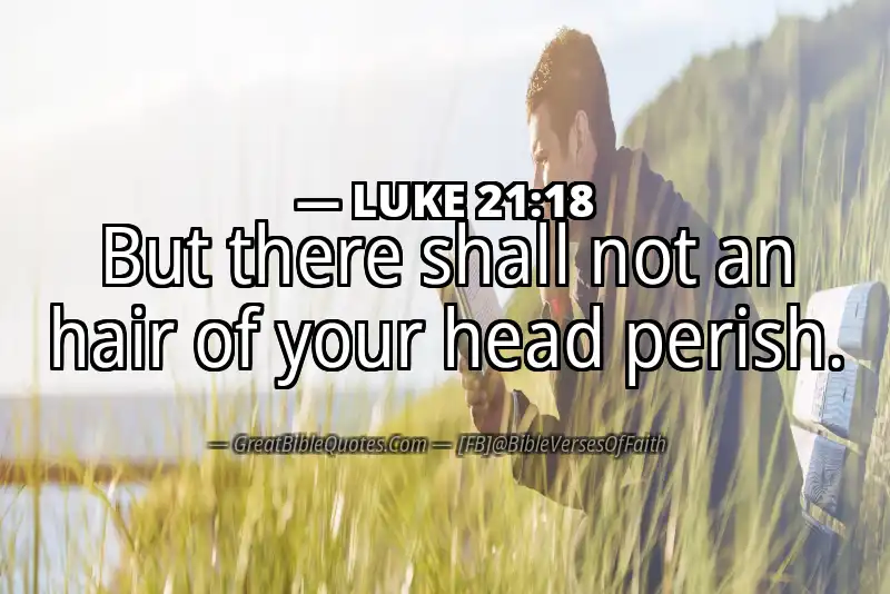 LUKE 21:18 Verse