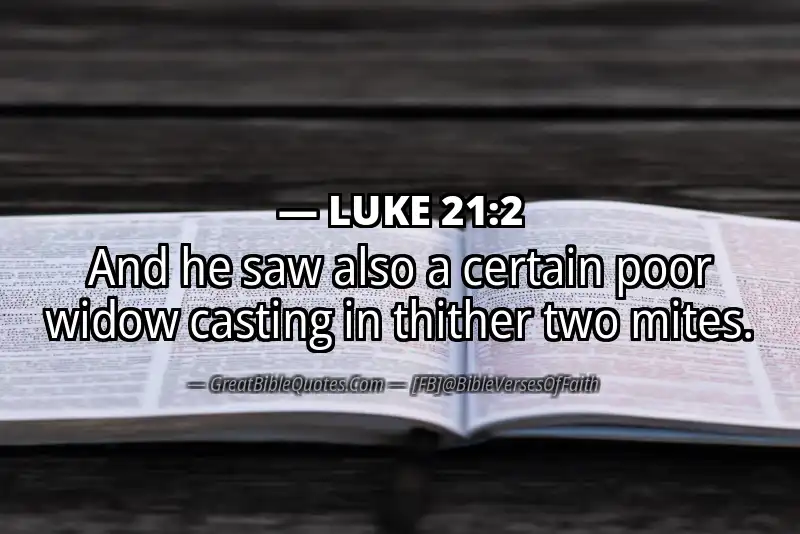 LUKE 21:2 Verse