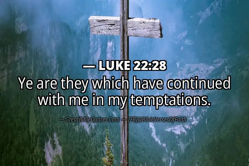 LUKE 22:28 Verse