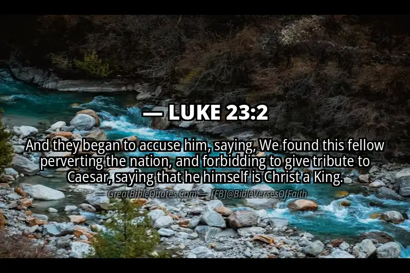 LUKE 23:2 Verse