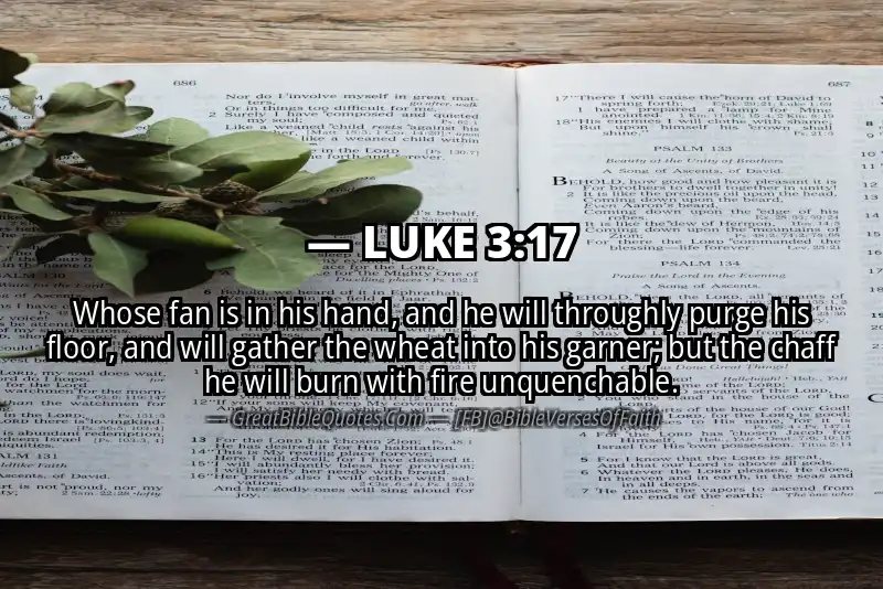 LUKE 3:17 Verse
