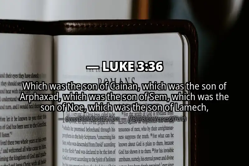 LUKE 3:36 Verse