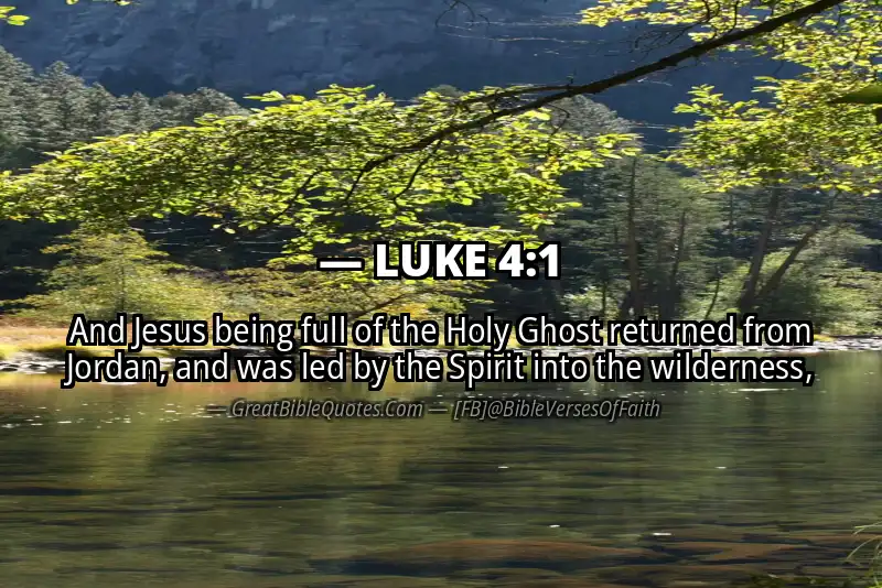 LUKE 4:1 Verse