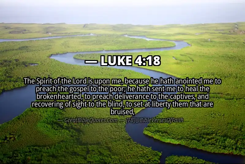 LUKE 4:18 Verse