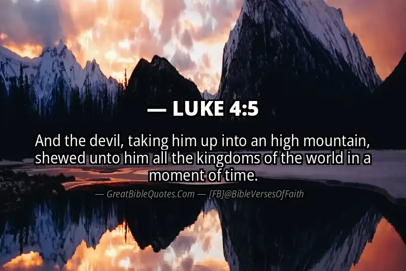 LUKE 4:5 Verse