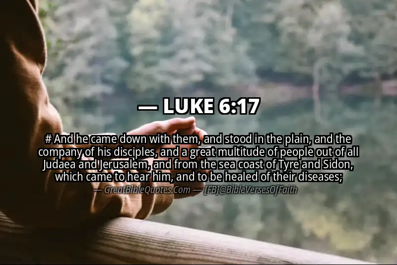 LUKE 6:17 Verse