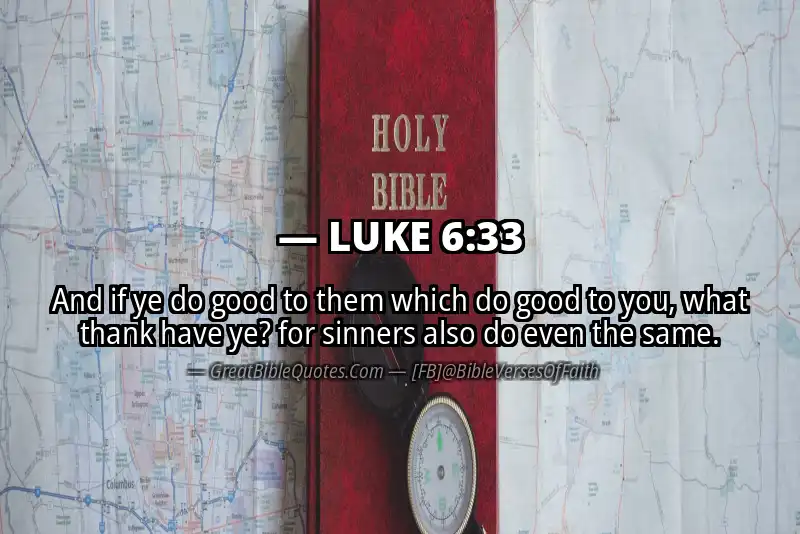 LUKE 6:33 Verse Image