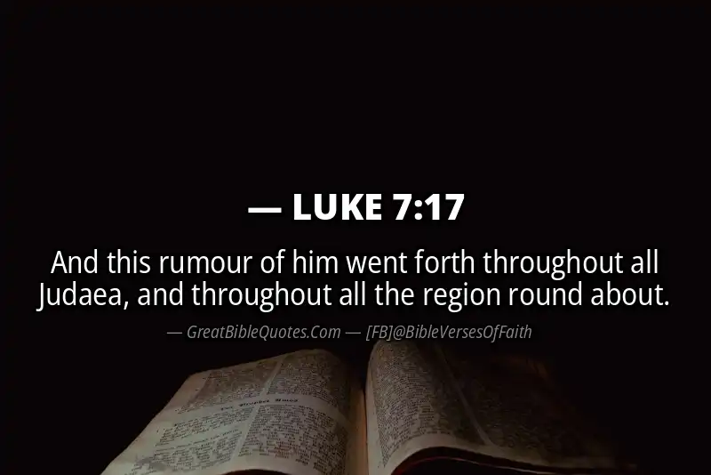 LUKE 7:17 Verse