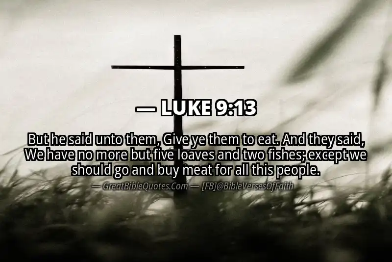 LUKE 9:13 Verse