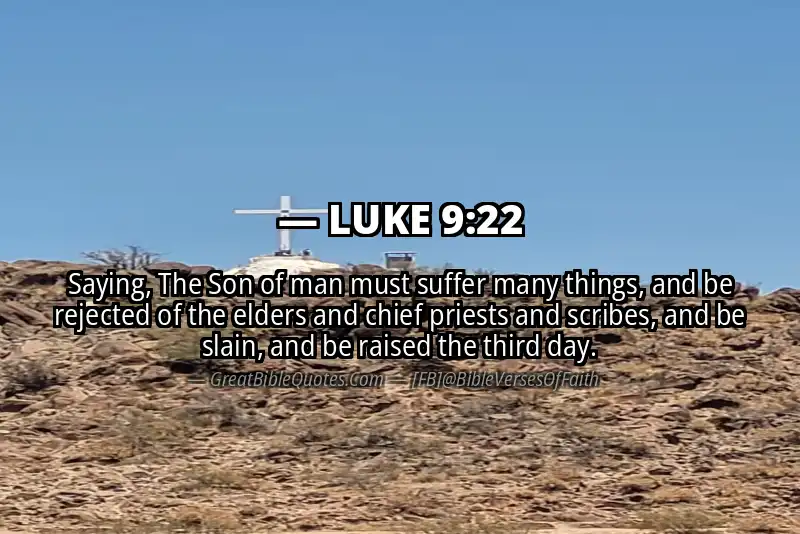 LUKE 9:22 Verse
