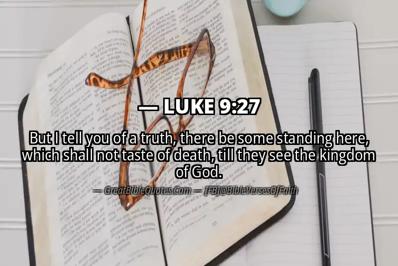 LUKE 9:27 Verse