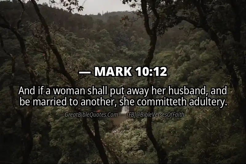 MARK 10:12 Verse