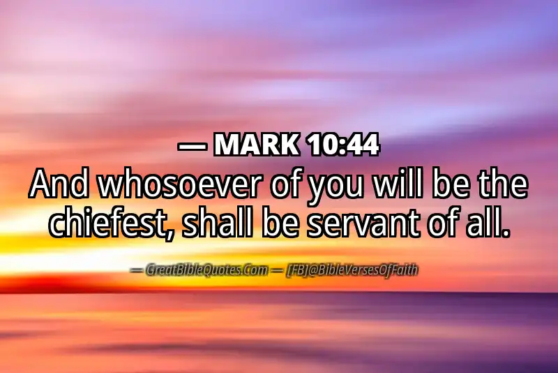 MARK 10:44 Verse Image