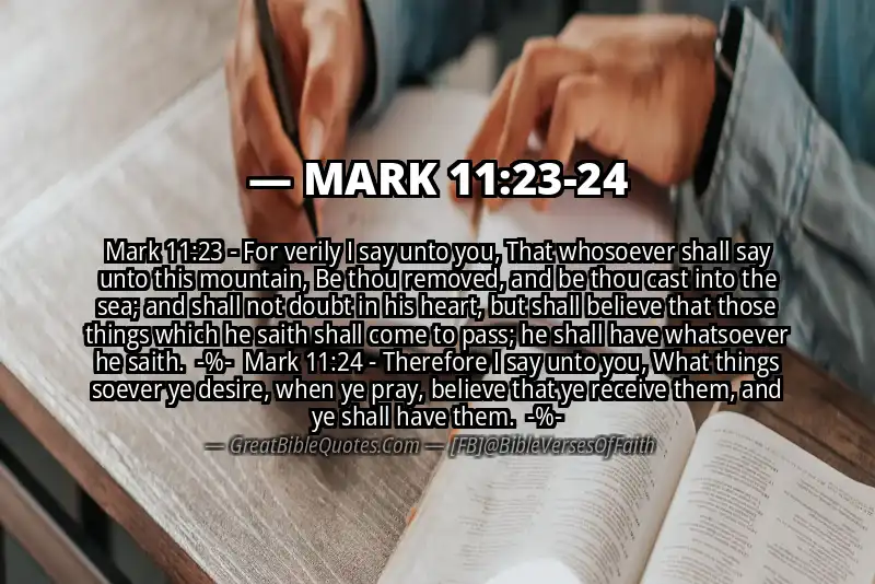 Image for MARK 11:23-24 Bible verse