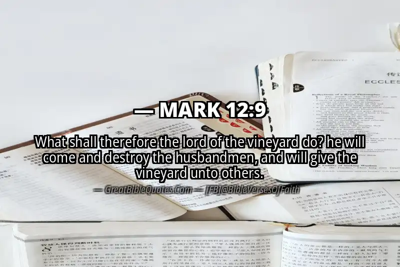 MARK 12:9 Verse