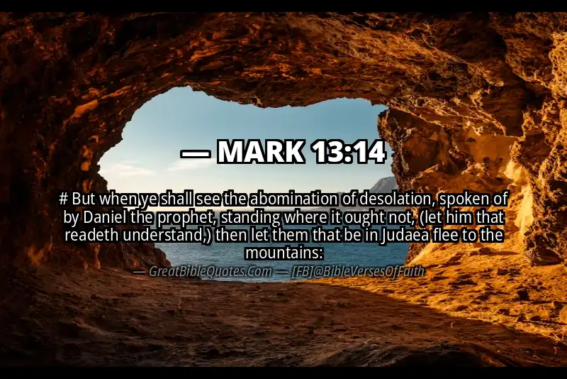 MARK 13:14 Verse