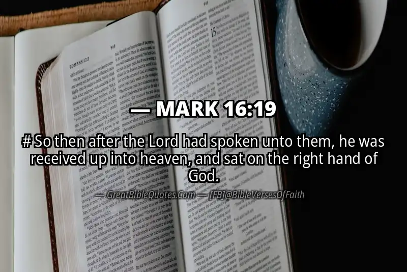 MARK 16:19 Verse