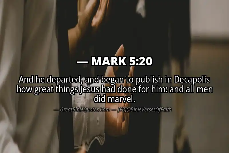 MARK 5:20 Verse