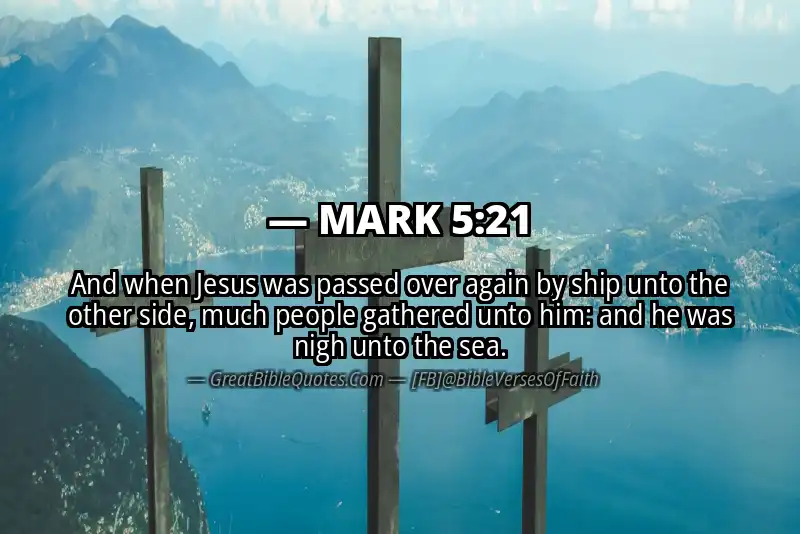 MARK 5:21 Verse