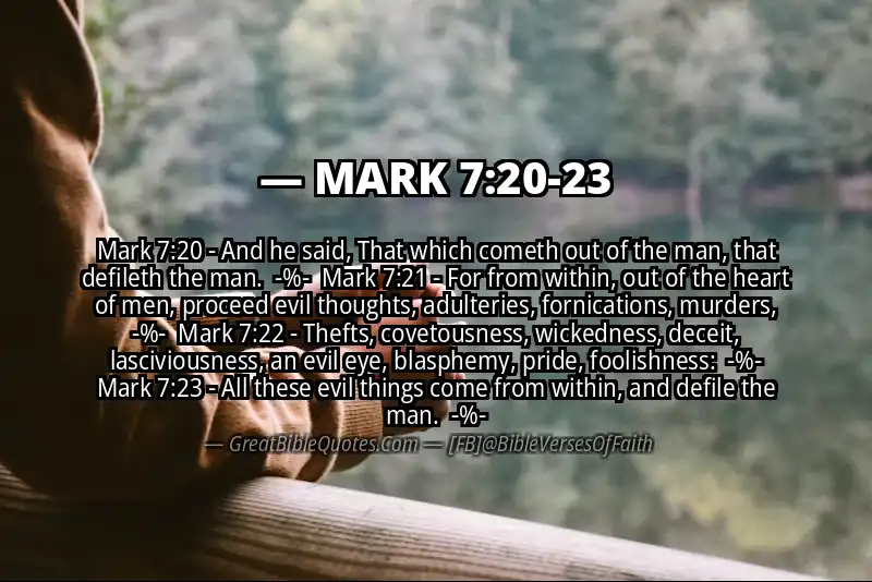 Image for MARK 7:20-23 Bible verse