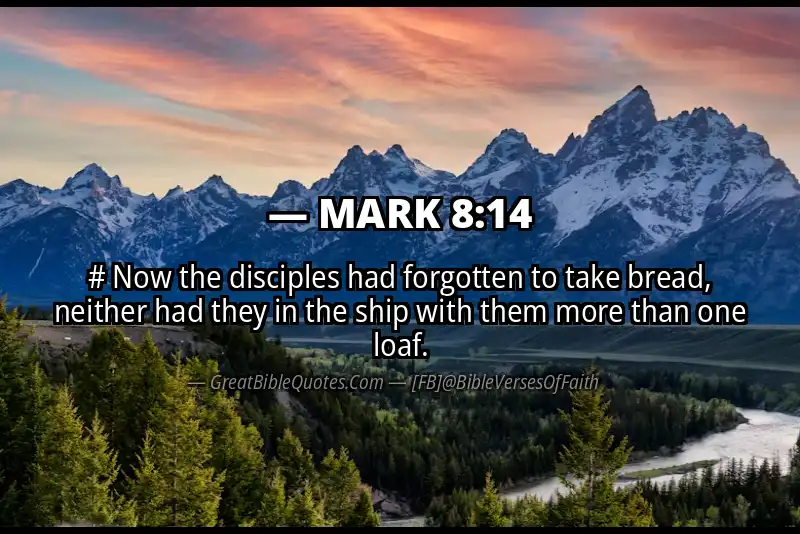 MARK 8:14 Verse