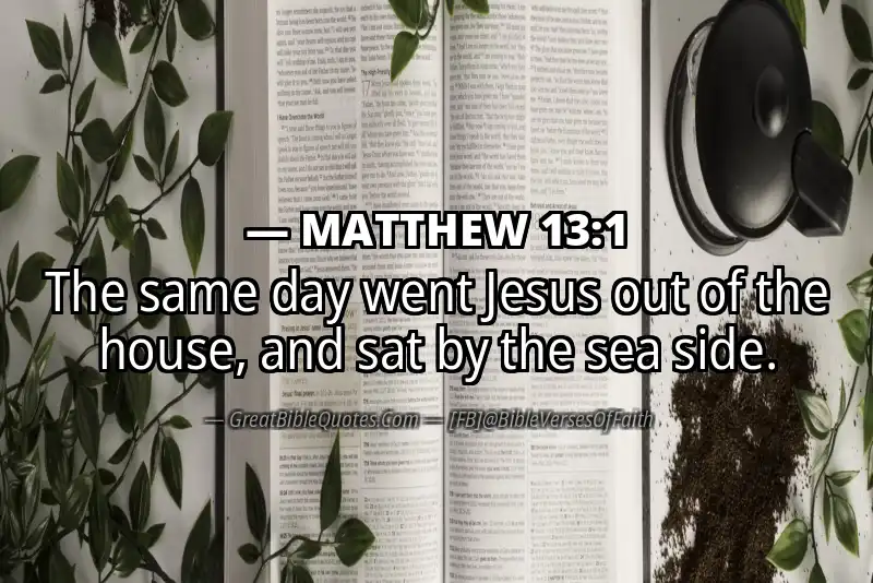 MATTHEW 13:1 Verse