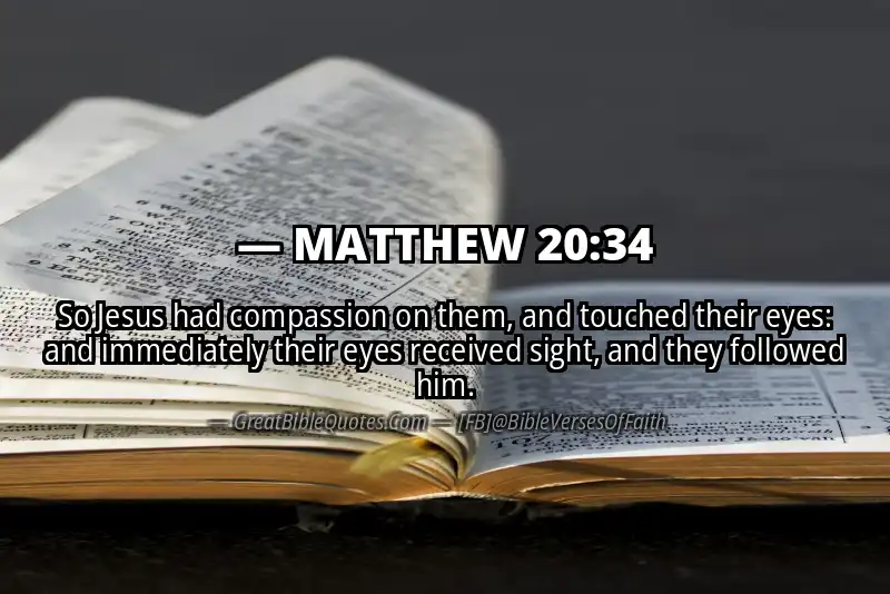 MATTHEW 20:34 Verse