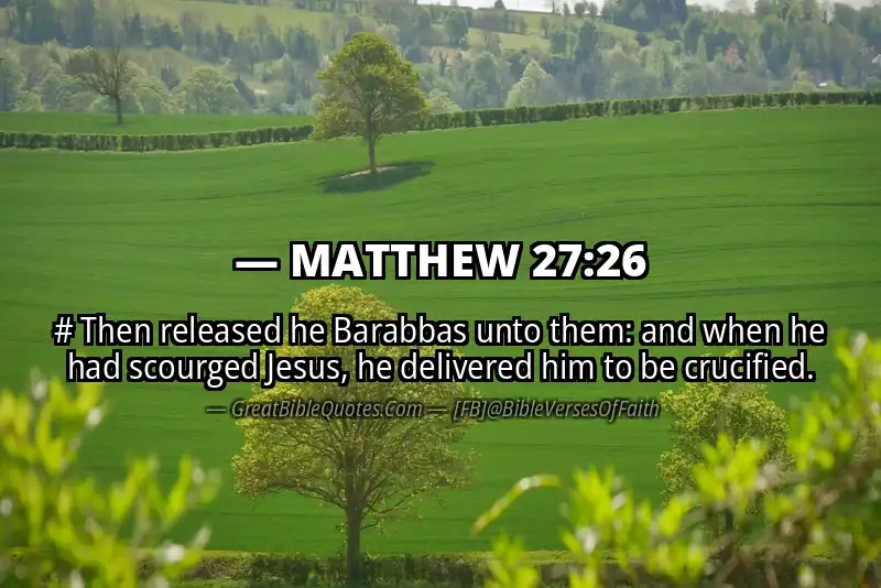 MATTHEW 27:26 Verse