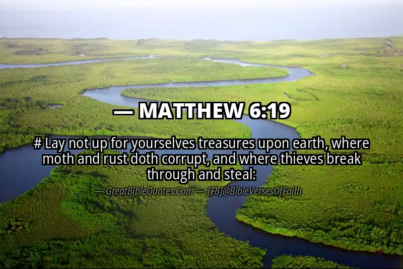 MATTHEW 6:19 Verse