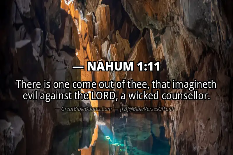 NAHUM 1:11 Verse