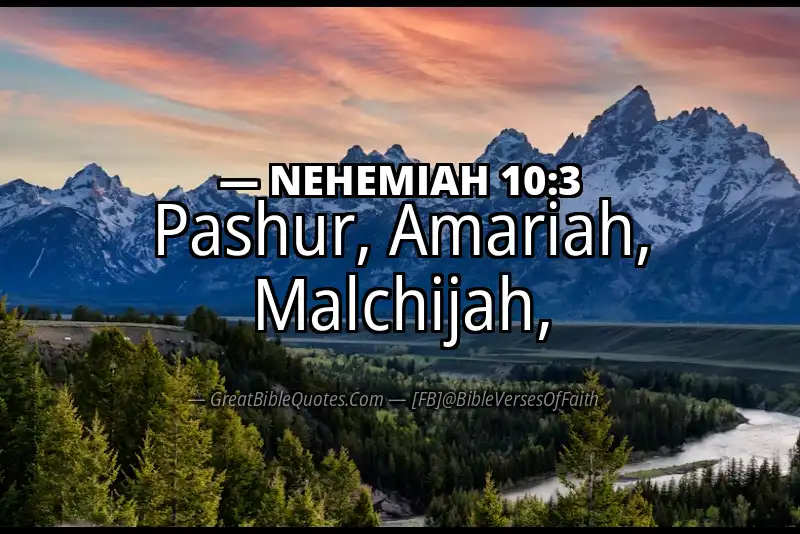 NEHEMIAH 10:3 Verse
