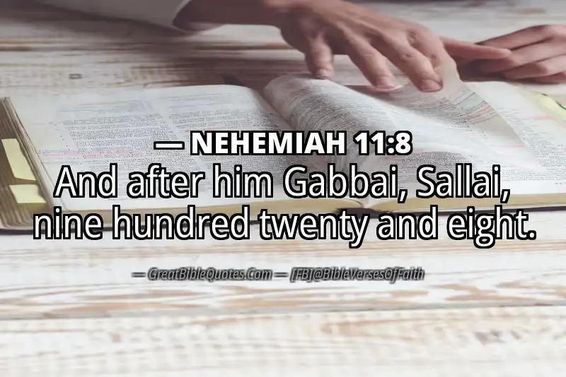 NEHEMIAH 11:8 Verse