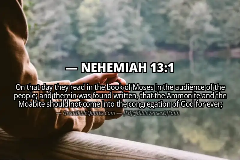 NEHEMIAH 13:1 Verse