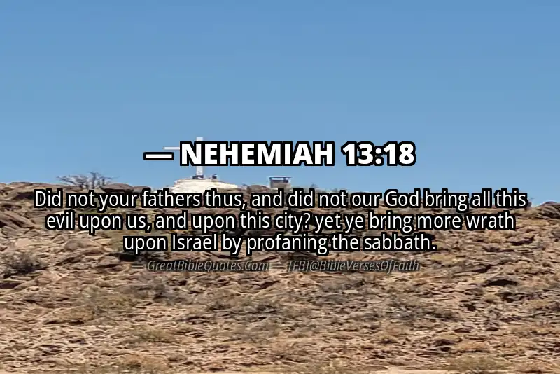 NEHEMIAH 13:18 Verse