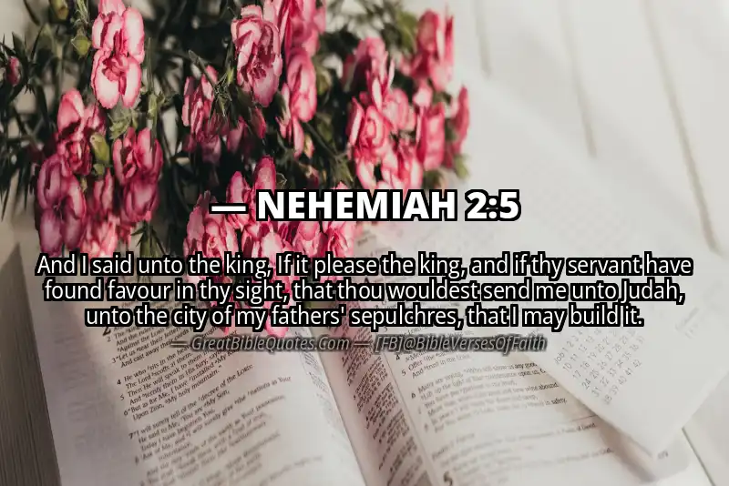 NEHEMIAH 2:5 Verse Image