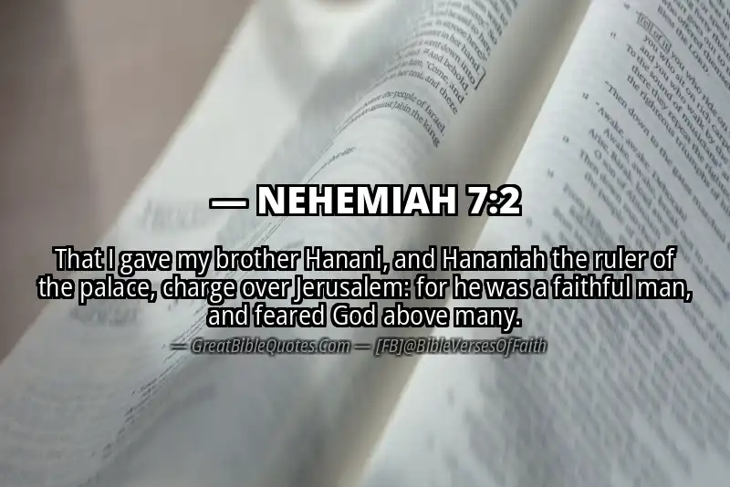 NEHEMIAH 7:2 Verse