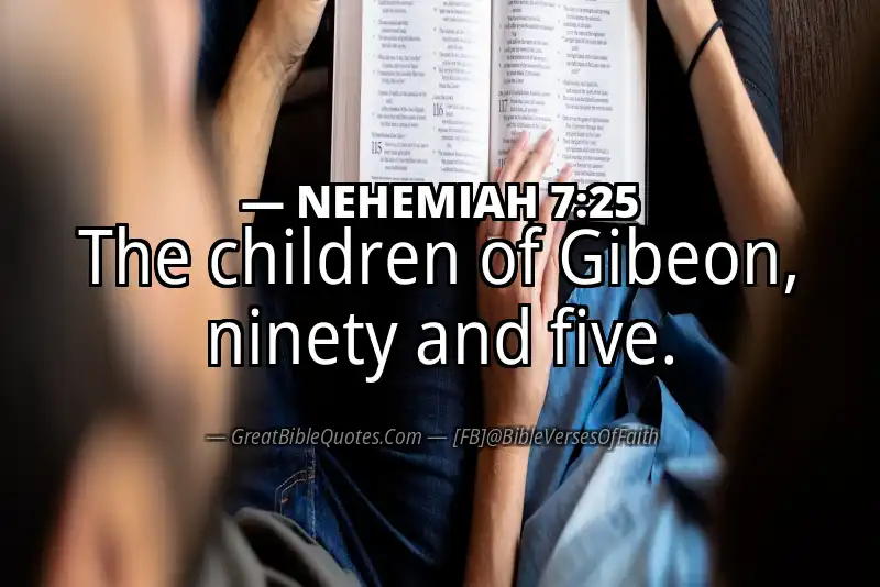NEHEMIAH 7:25 Verse