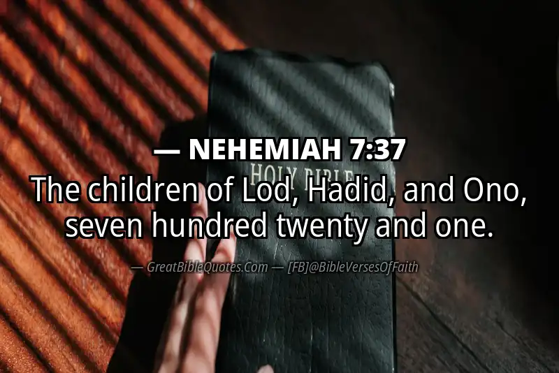 NEHEMIAH 7:37 Verse