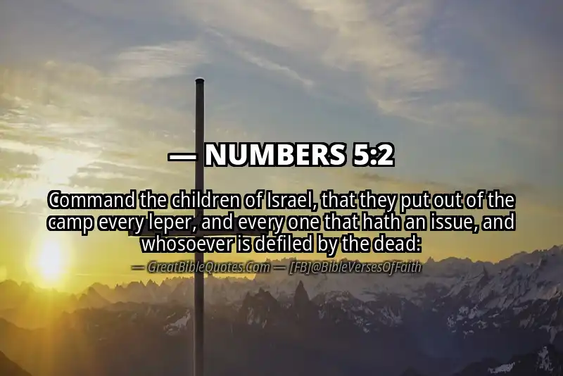 NUMBERS 5:2 Verse