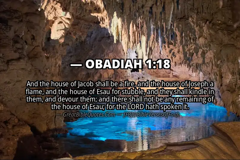 OBADIAH 1:18 Verse