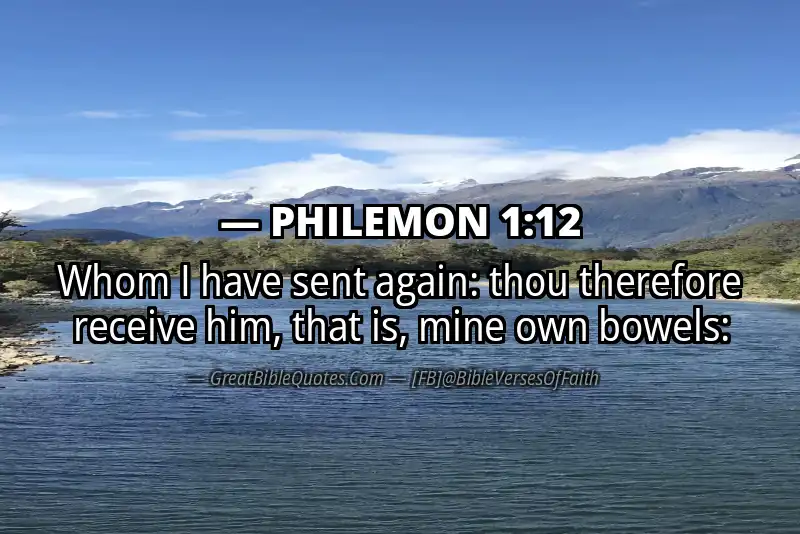 PHILEMON 1:12 Verse