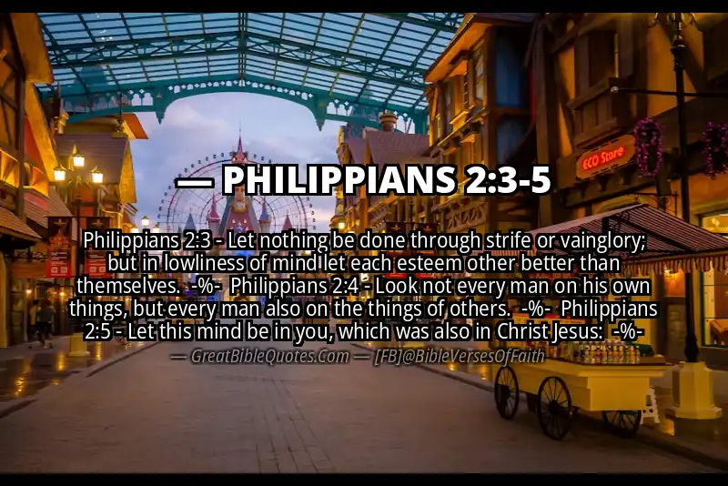 Image for PHILIPPIANS 2:3-5 Bible verse